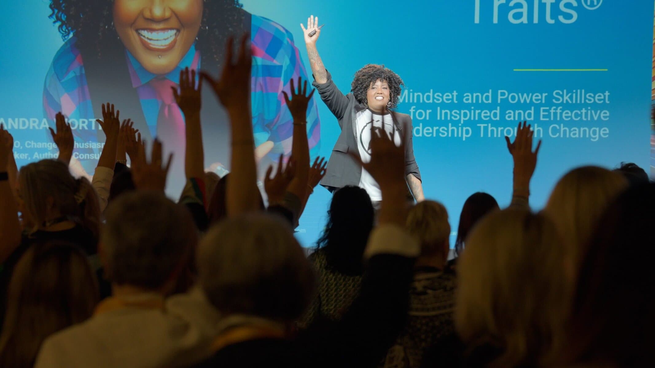 Keynote captured on stage by Thought Leader Films
